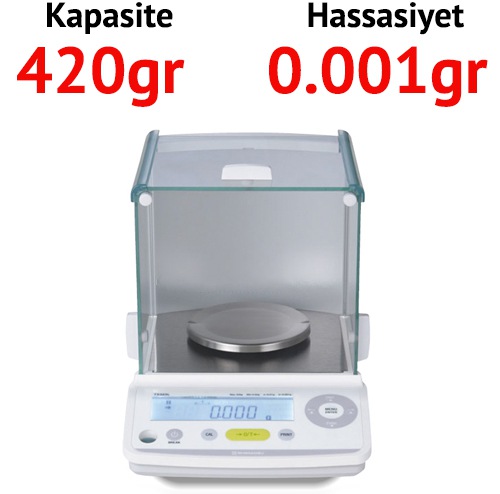 STX 423L Serisi Hassas Terazi - Hassasiyet: 0.001 gr. Max: 420 gr.