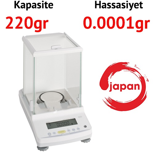 Shimadzu ATX Serisi Analitik Terazi - Hassasiyet: 0.0001 gr. Max: 220 gr.