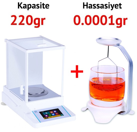 WSA-224T Dokunmatik Ekranl Analitik Terazi + YOUNLUK KT