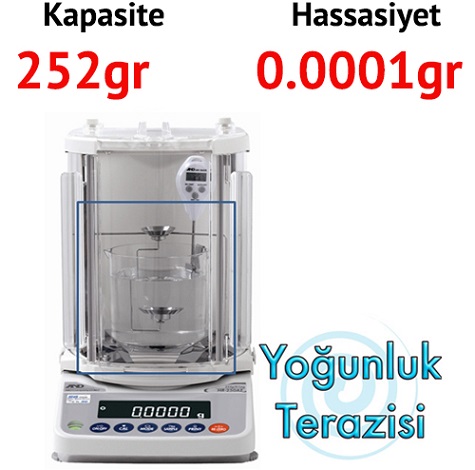 AHR-AZ Analitik Terazi + YOUNLUK KT - Hassasiyet: 0.0001 gr. Max: 252 gr.