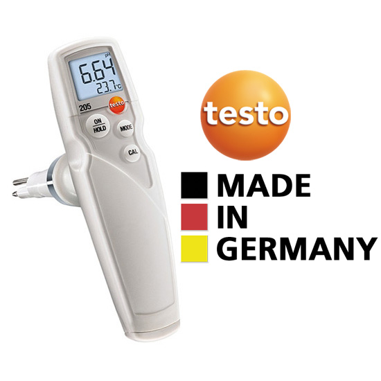 AOB Testo 205 Et Gda Ph ve Scaklk ler