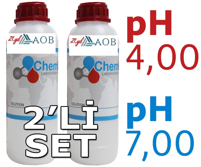 AOB 2`Li Set Tampon Solsyon zelti (Ph 4 ve Ph 7)