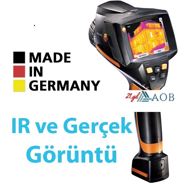 AOB Testo 875-1i Termal Kamera Scaklk ve Su Kaa Tespit Cihaz