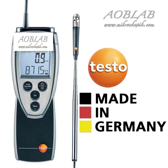 AOB Testo 416 Kanal i lmler in Anemometre