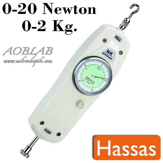 AOB NK 20 (Hassas) Analog Dinamometre, Kuvvet ler