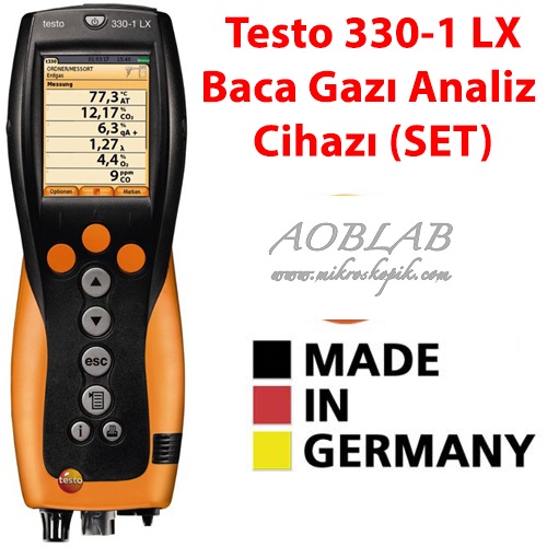 AOB 330-1 LX Baca Gaz Analiz Cihaz (SET)