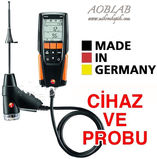 AOB TST 310 Baca Gaz Analiz Cihaz (Cihaz ve Probu)