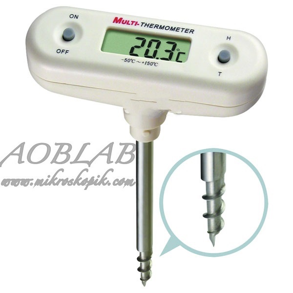 AOB ST9215 Burgulu Batırmalı Termometre (Donmuş Ürünler İçin)