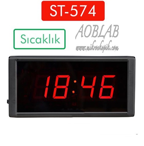 AOB ST-574 Ikl Termometre Saat
