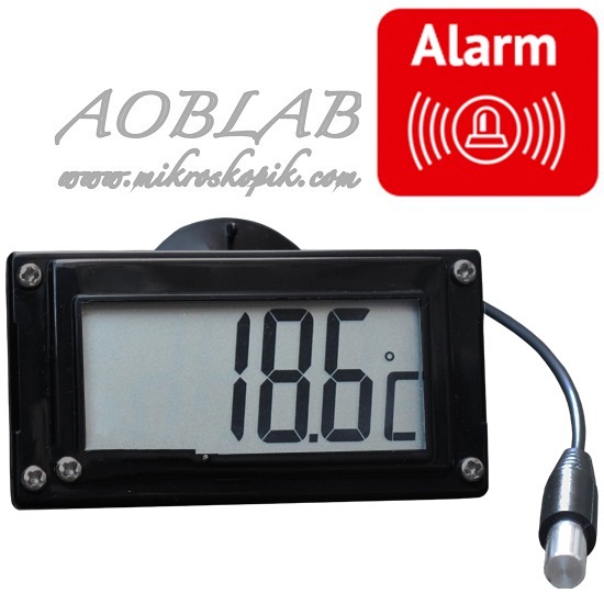 AOB ST9287B Mini Kablolu Termometre