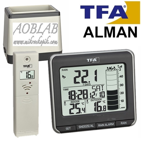 AOB TFA 47.3004 `RAINMAN` Yamur Miktar ler, -D Scaklk ler