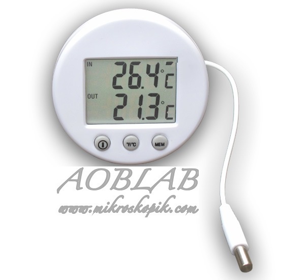 AOB T9239 Dijital Buzdolab Termometresi (3 metre kablolu)