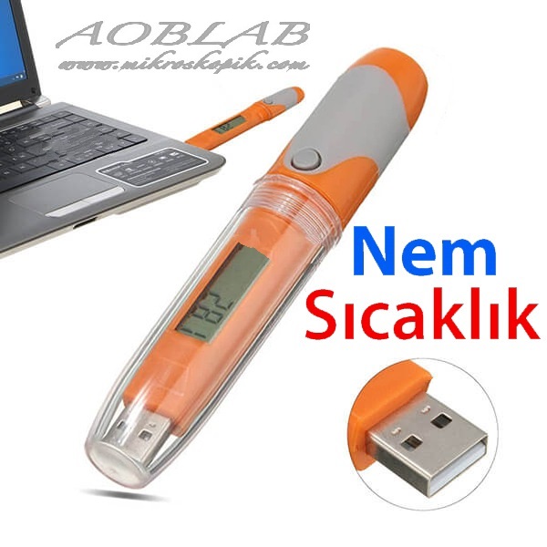 AOB RC-51H Scaklk ve Nem Kayt Cihaz Datalogger