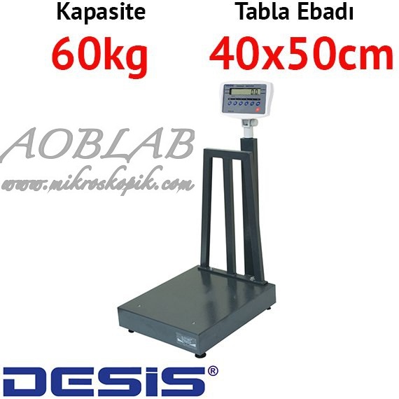 AOB Desis KW 60 ok Hassas Kantar 40x50CM Tabla Ebad