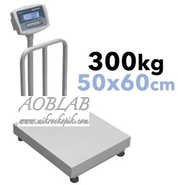 AOB EKOTER B5 Elektronik Tartm Kantar 300KG - 50x60CM