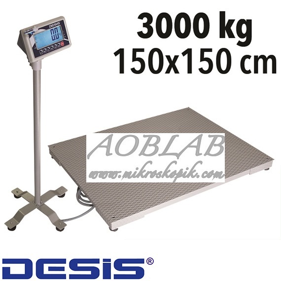 AOB Desis BW 3 Ton Kapasiteli - 150x150 cm Platform
