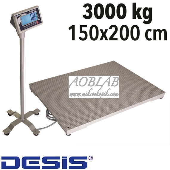 AOB Desis BW 3 Ton Kapasiteli - 150x200 cm Platform