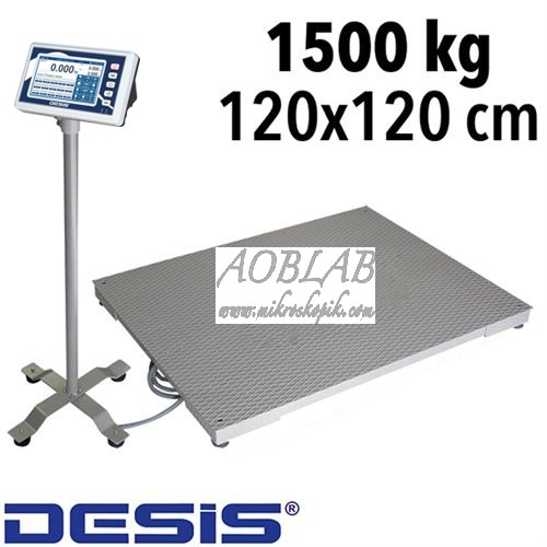 AOB Desis B7-100 Dokunmatik Ekranl Dijital Platform Baskl 1.5 Ton Kapasiteli - 120x120 cm