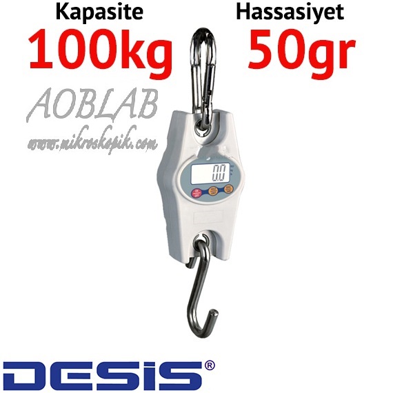 AOB Desis CR 100 Dijital Vin Baskl - Hassasiyet: 50 gr. Max: 100 kg.