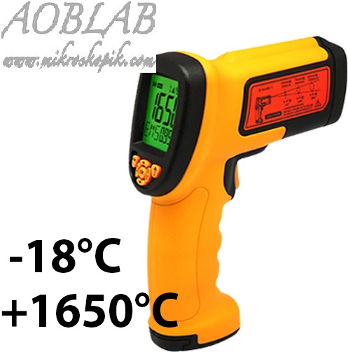 AOB  Smart Sensor AS882 Kzltesi Lazerli Scaklk ler