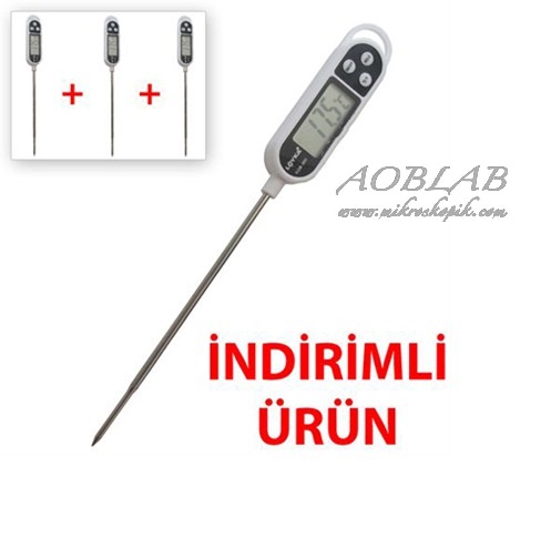 AOB 3 ADET KGB 300 Çubuk Termometre