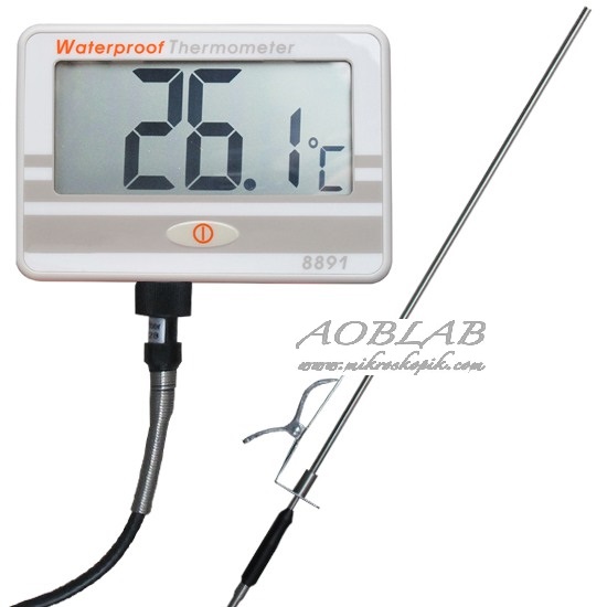 AOB 8891 50cm Problu Dijital Termometre