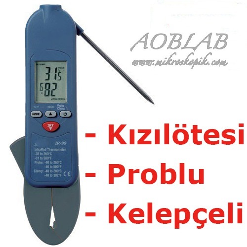 AOB C IR99 Kzltesi, Problu ve Kelepe Scaklk ler