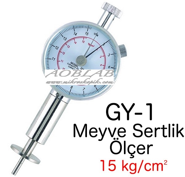 AOB GY-1 Meyve Sertlik ler Penetrometre