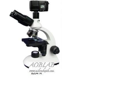 AOB SF  B203-TR/L Trinokler Biyolojik renci Mikroskobu - LED Achromat
