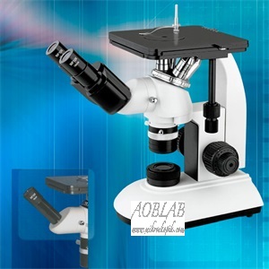 AOB MDJ200 Binokler nvert Metal Mikroskop