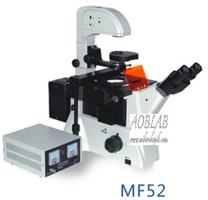 AOB MF52 Trinokler nvert Floresan Faz Kontrast Mikroskop